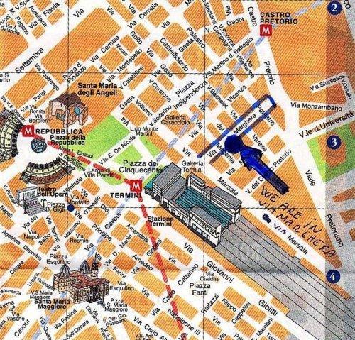 Termini Accommodation Рим Екстериор снимка